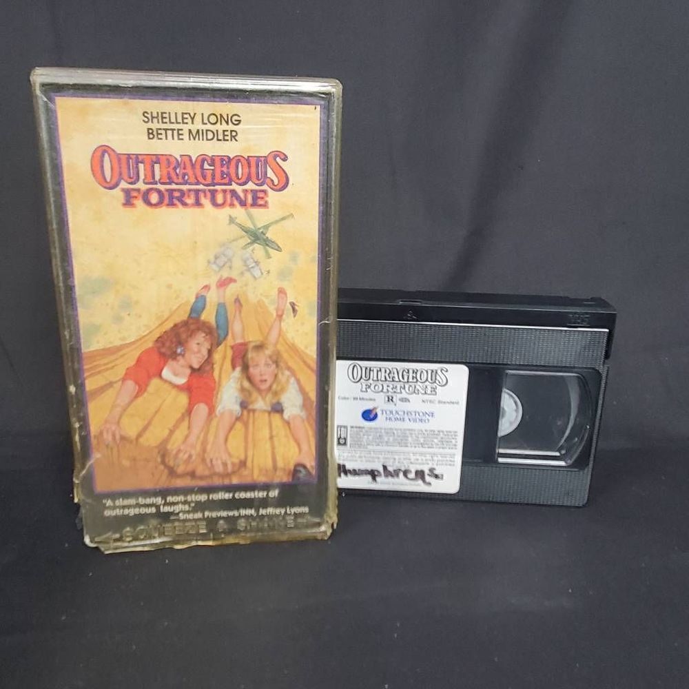 Outrageous Fortune [VHS]